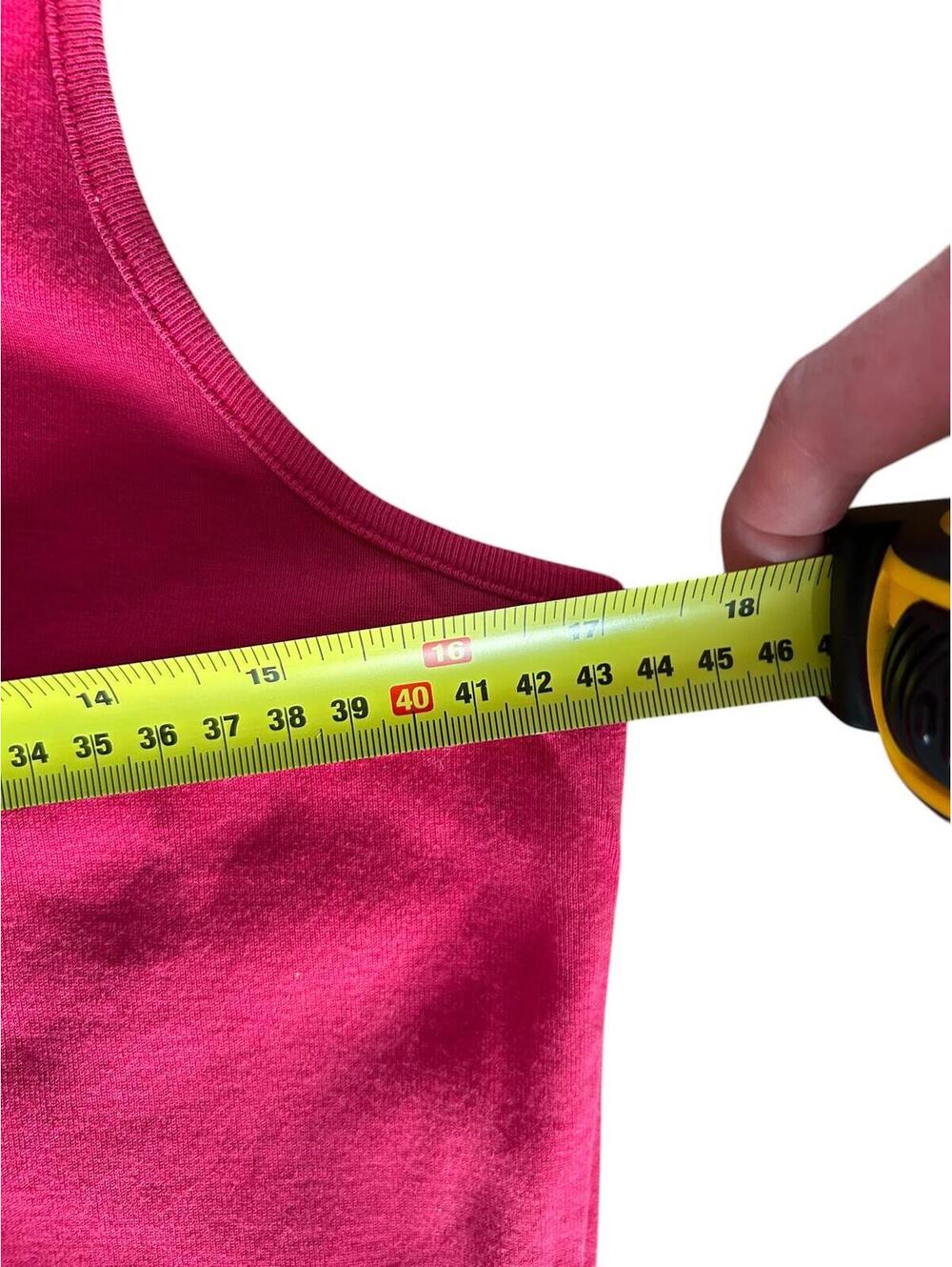Sandwich Pink Cotton Bubble Hem Midi Dress Sleeveless Tank M - Picture 10 of 11